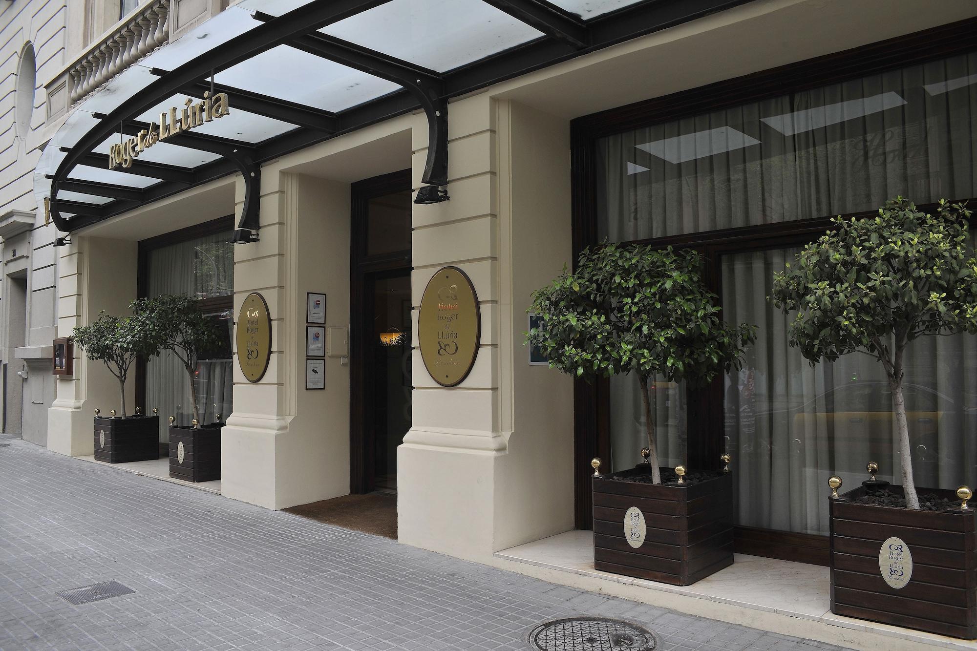 Hotel Roger De Lluria Barcelona Exterior foto